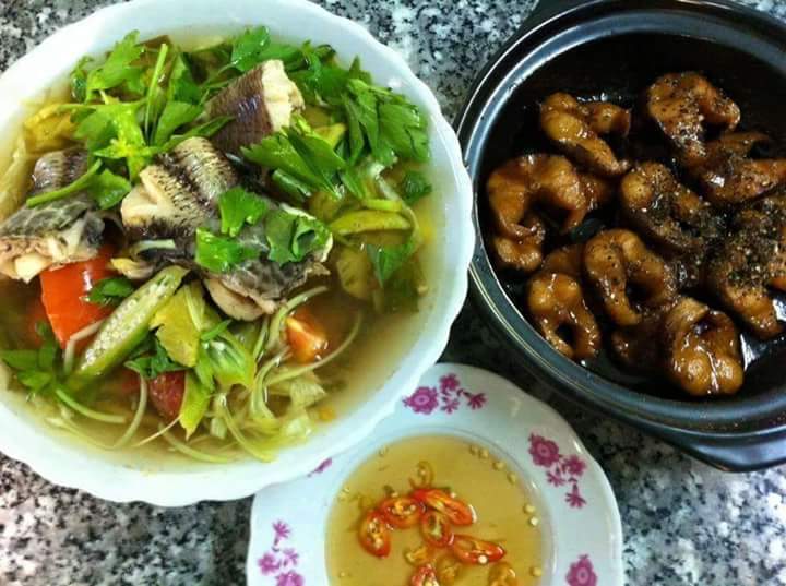 Thơm ngon thịt cá lóc đồng